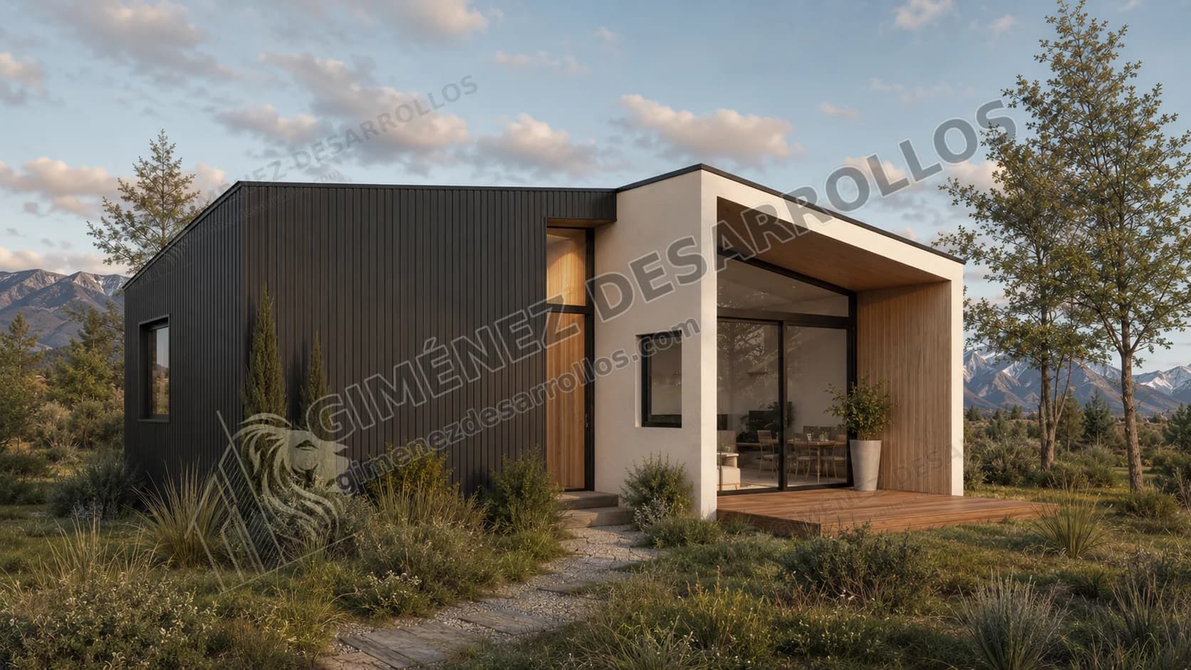Freya — vivienda Steel Frame de 50 m²