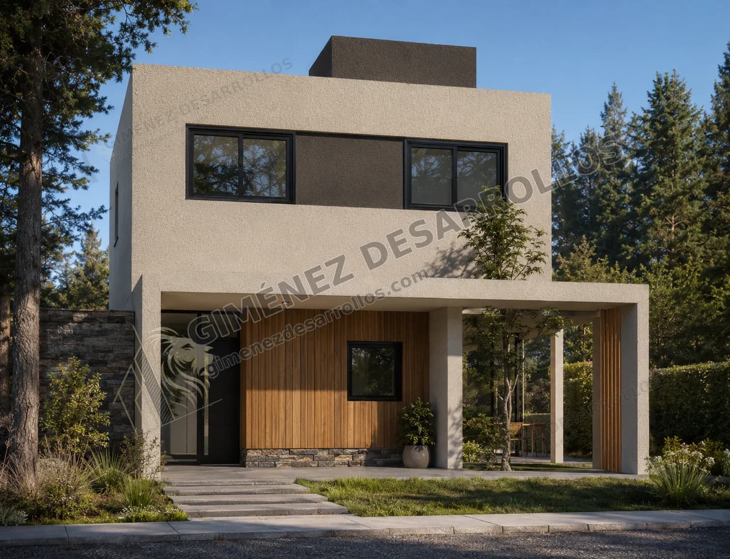 Thor — vivienda Steel Frame de 90 m²