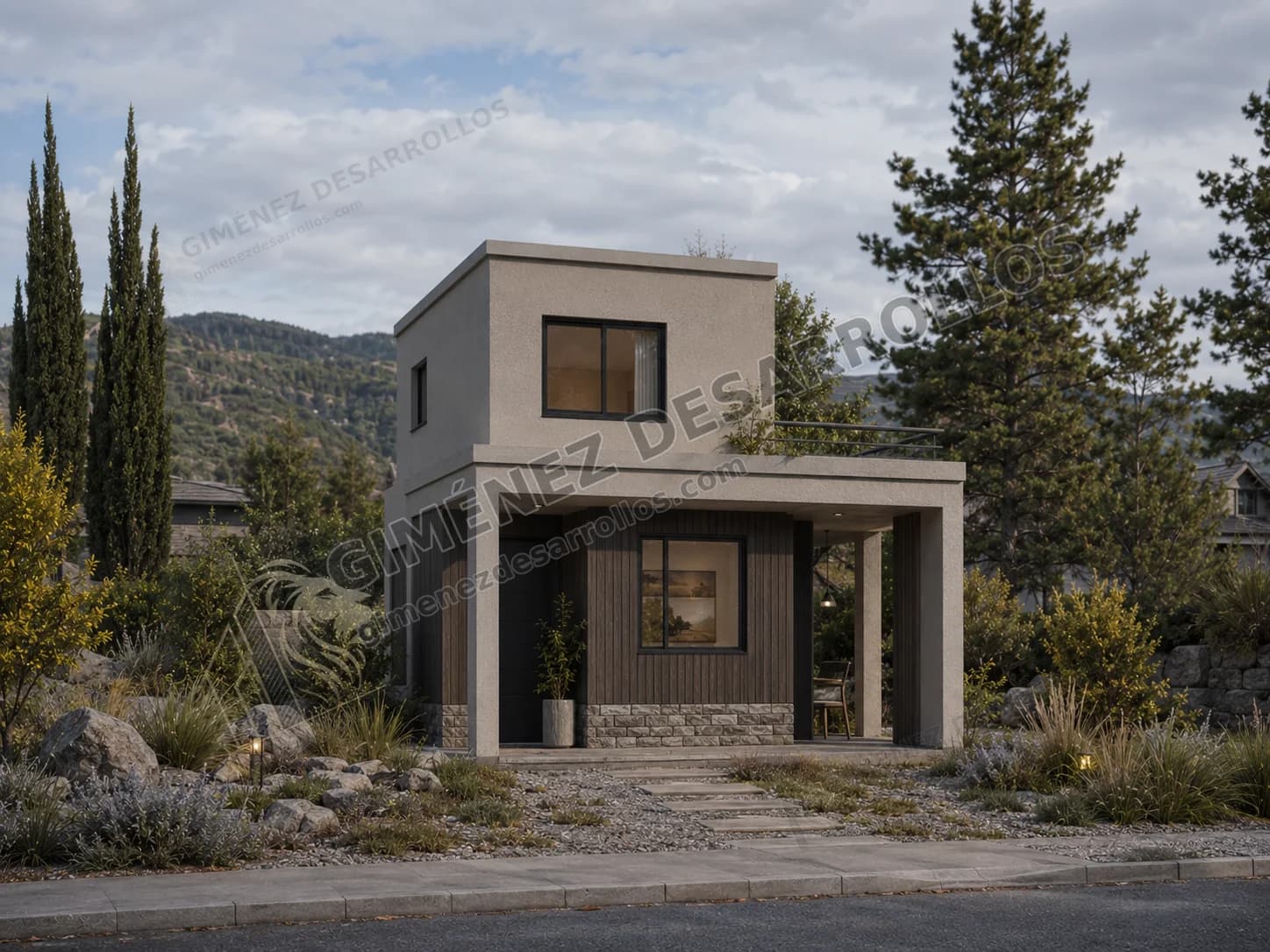 Tyr — vivienda Steel Frame de 83 m²
